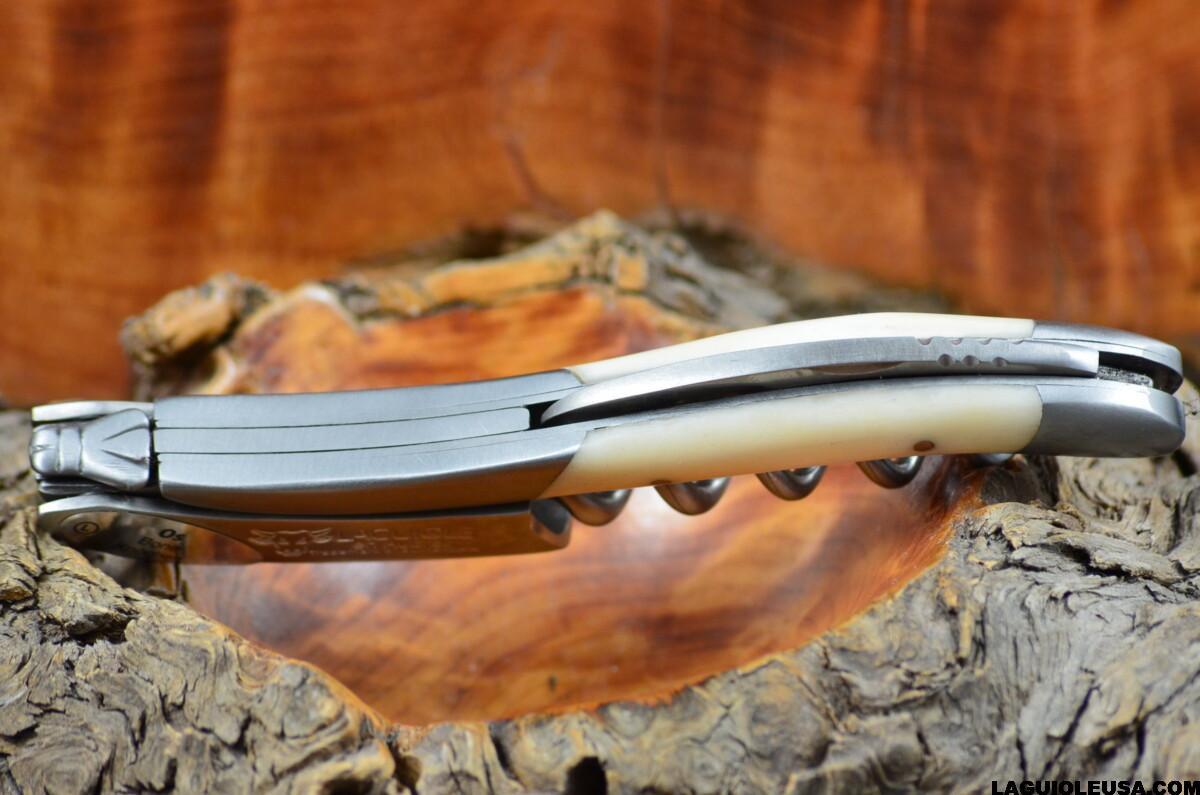 Wild Boar Aged Bone handle Wine-opener - Image 2