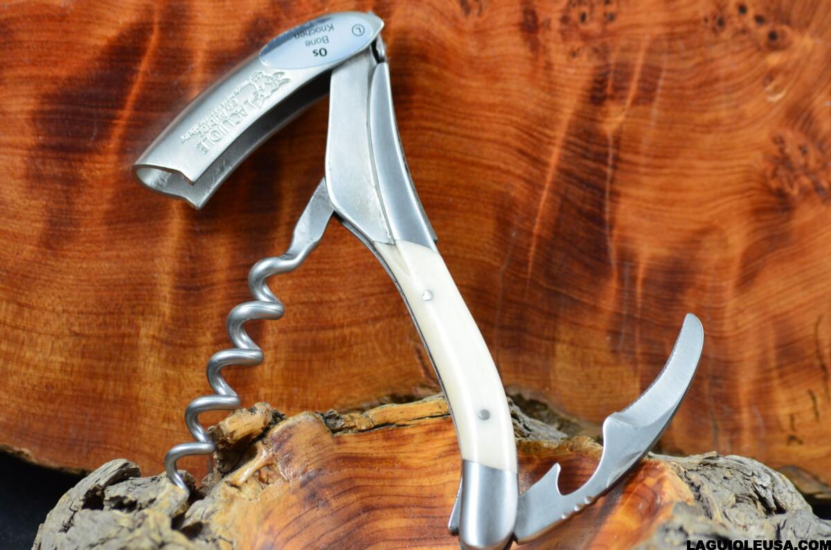 Wild Boar Aged Bone handle Wine-opener - Image 5
