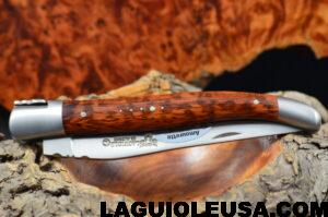 Snake Wood Handle, Single-plate, Laguiole en Aubrac Folding knife