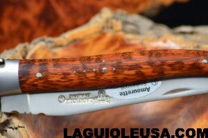 Snake Wood Handle, Single-plate, Laguiole en Aubrac Folding knife - Image 6