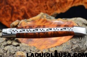 Snake Wood Handle, Single-plate, Laguiole en Aubrac Folding knife - Image 2