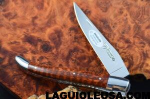 Snake Wood Handle, Double-plate, Laguiole en Aubrac Folding knife - Image 12