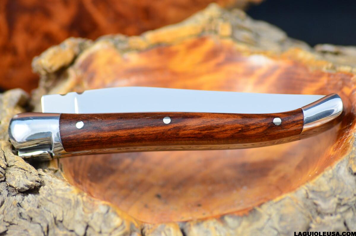 Snake Wood Handle, Single-plate, Laguiole en Aubrac Folding knife - Image 3