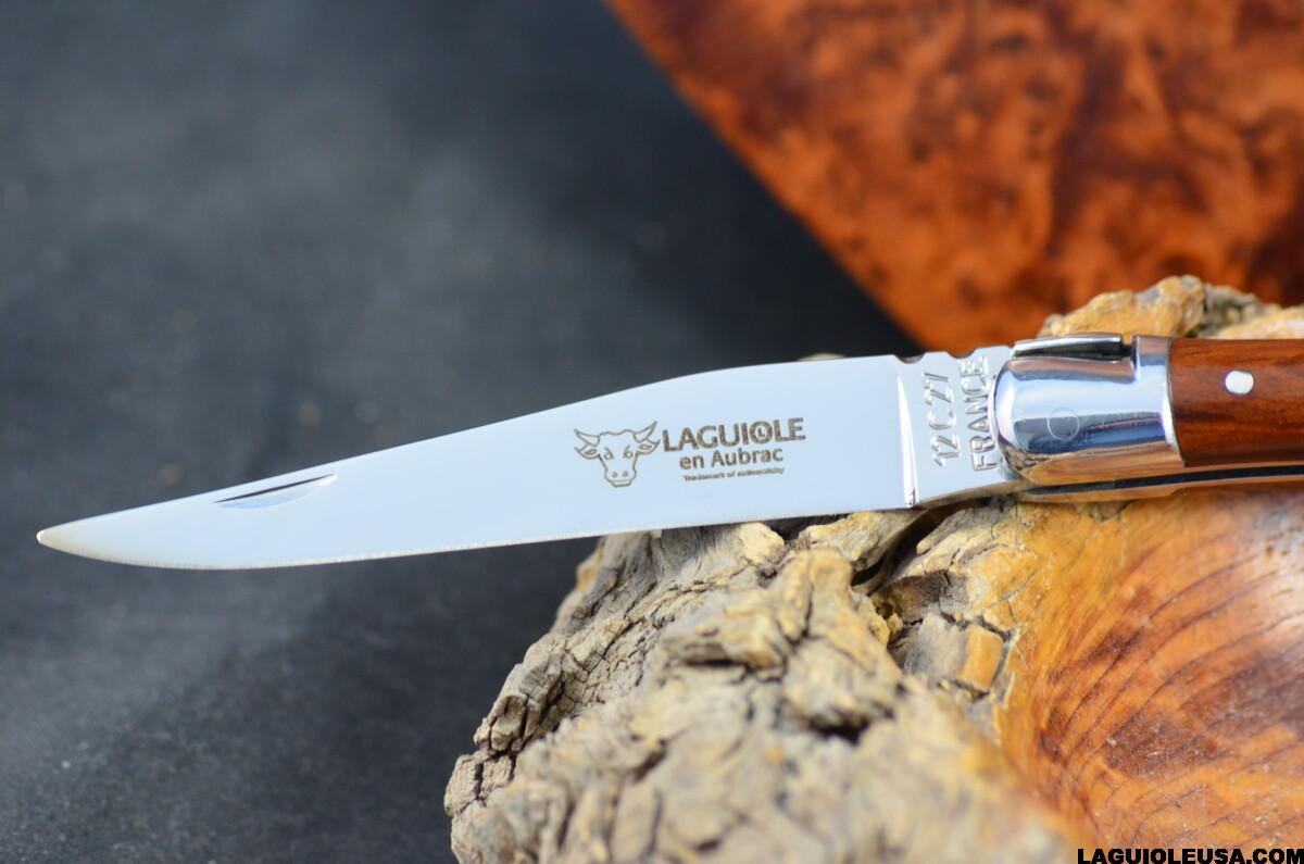 Snake Wood Handle, Single-plate, Laguiole en Aubrac Folding knife - Image 5