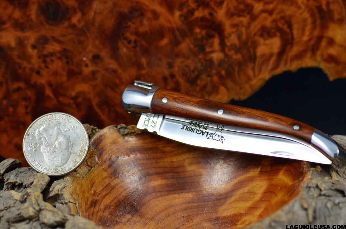 Snake Wood Handle, Single-plate, Laguiole en Aubrac Folding knife - Image 6