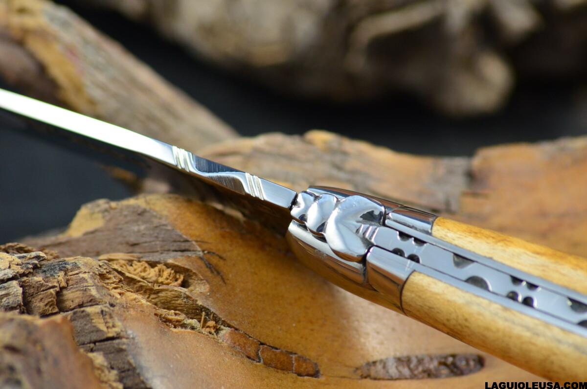 Maple Wood Handle, Single-plate, Laguiole en Aubrac Folding knife - Image 5