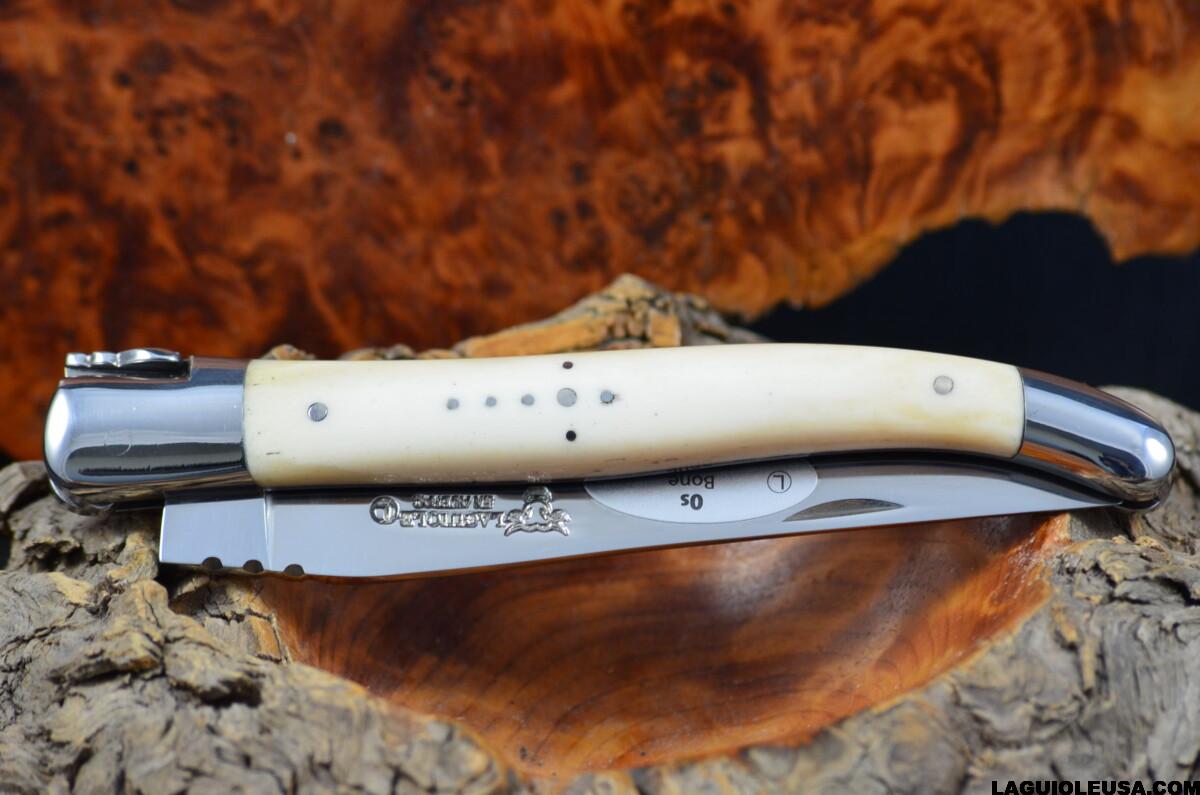 Wild Boar Bone Handle, Single-plate, Laguiole en Aubrac Folding knife