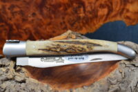 Deer Horn Handle, Single-plate, Laguiole en Aubrac Folding knife