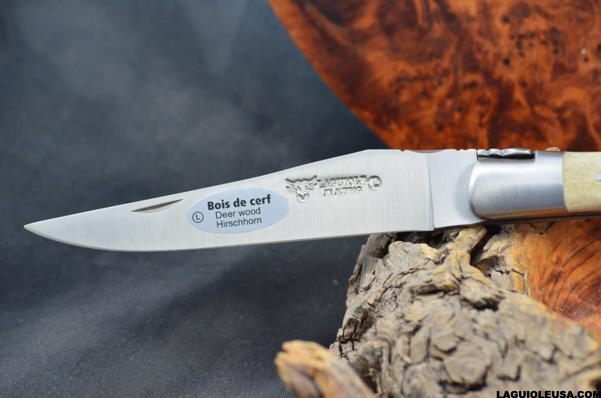 Deer Horn Handle, Single-plate, Laguiole en Aubrac Folding knife - Image 11