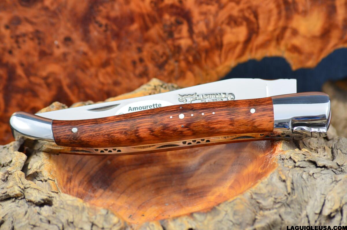 Snake Wood Handle, Single-plate, Laguiole en Aubrac Folding knife - Image 3