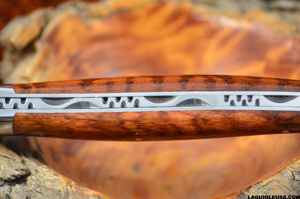Snake Wood Handle, Single-plate, Laguiole en Aubrac Folding knife - Image 5