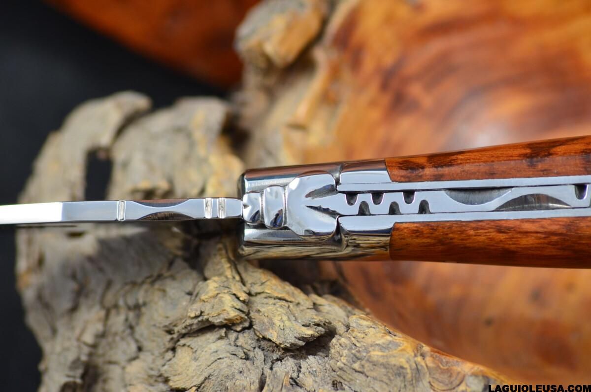 Snake Wood Handle, Single-plate, Laguiole en Aubrac Folding knife - Image 7