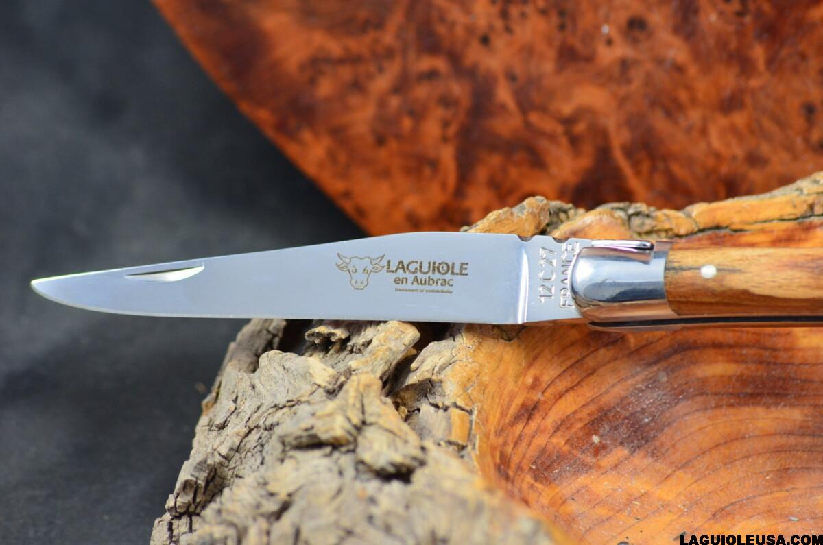 Aubrac Beechwood Handle, Single-plate, Laguiole en Aubrac Folding knife - Image 5